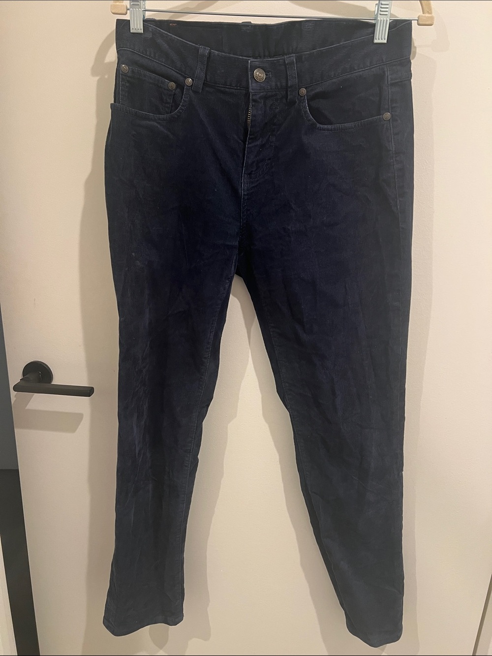 Brooks Brothers Navy Corduroy Men's Pants
